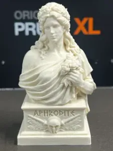 Aphrodite Bust – Greek Goddess of Love and Beauty Statue STL