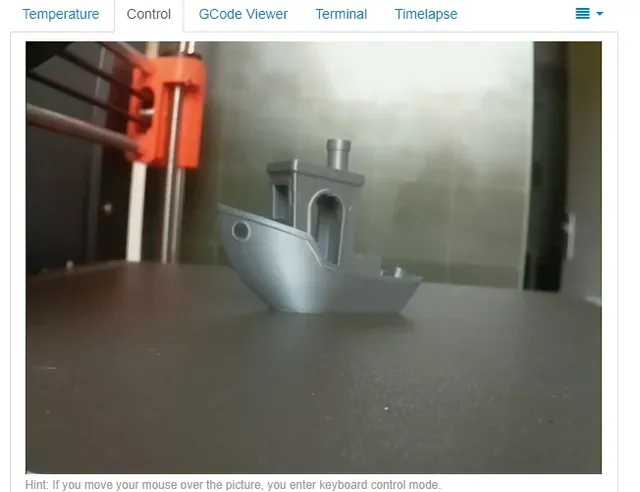 OctoPrint/OctoPi Camera configuration for Prusa 3D printer MK3S(+) — Image 3 of 3
