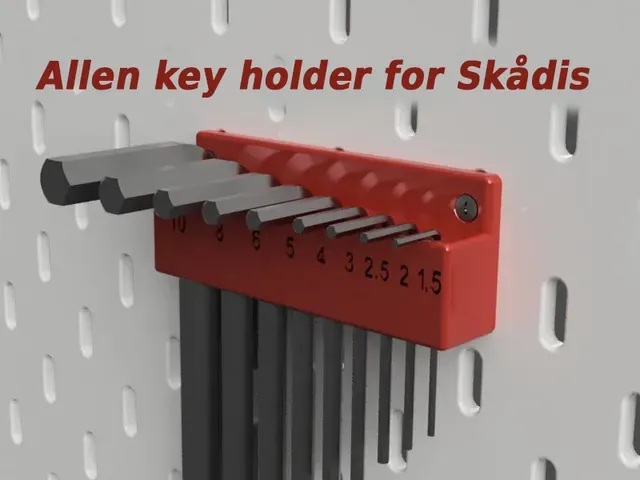 Holder for Allen and Torx L-keys