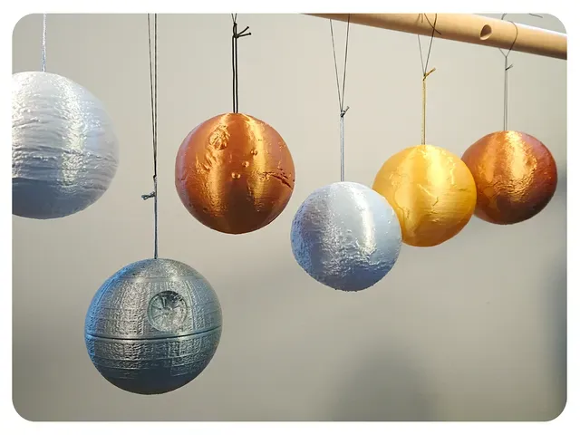 little Planets - Christmas Baubles / Ornaments