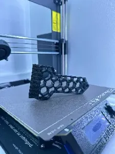 Ice Scraper Hex Pattern