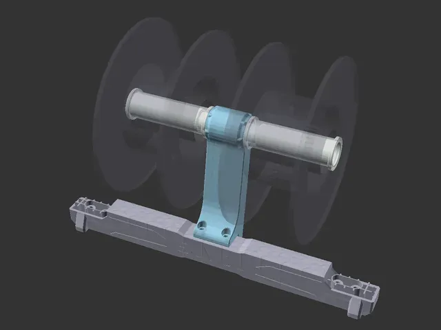 Sovol SV06 (Plus) forward-facing dual spool holder V2 — Image 5 of 5