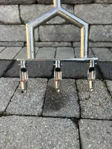 Manual Core Aerator Soil Plug Ejector Insert for Lawn Hand Tool