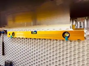 HSW Bubble Spirit Level Holder - Level Holder for Honeycomb Storage Wall - Bigger Size!