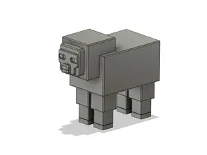 Minecraft ovce (Minecraft Inspired Sheep)