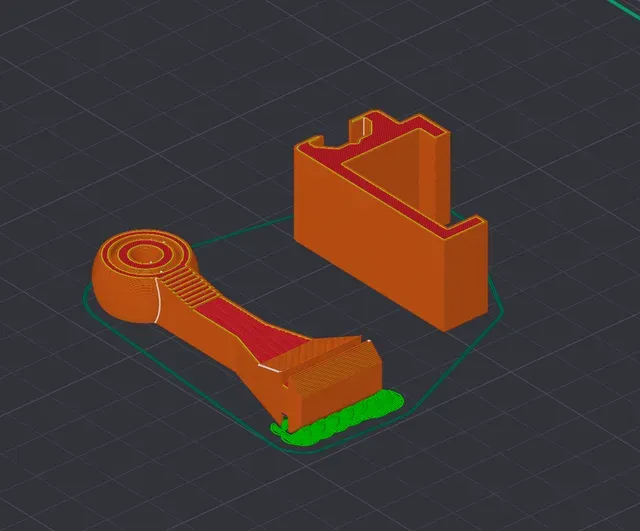 Ender-3 V3 SE Ball Joint Filament Guide Remastered — Фото 2 из 2