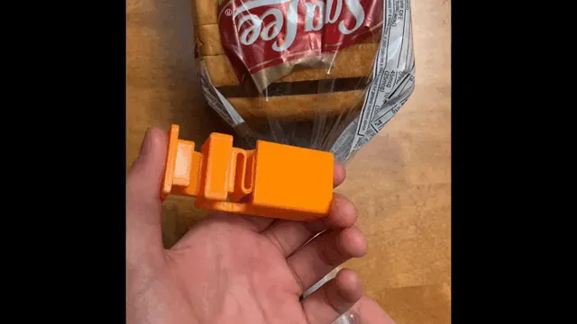 Print in Place (PIP) Bag Clip
