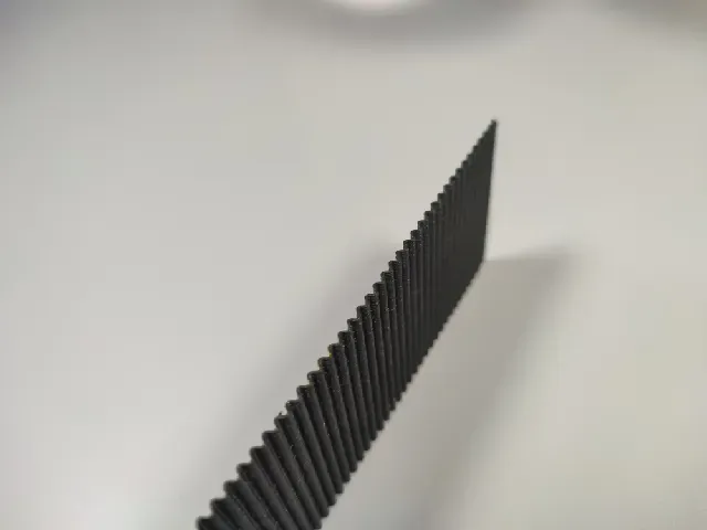 Corrugated sheet metal