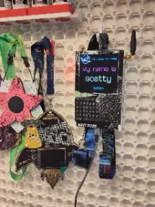 WHY2025 Badge holder for Multiboard