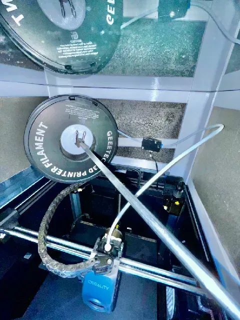 K1 Max Riser on Steroids - Modular Overhead Filament Box with 4 roll capacity with F3D for easy mods — Image 4 of 5