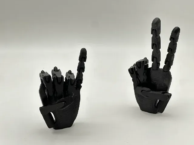 Poseable articulated hand model — Image 2 of 3
