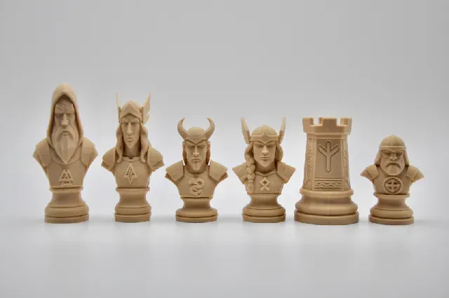 Norse Gods Chess Set — Image 2 of 2