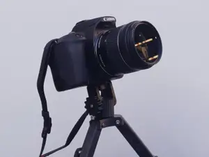 Tilt and rotate extension for Foldable telescopic snap lock camera mini tripod