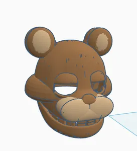 Freddy cosplay Head
