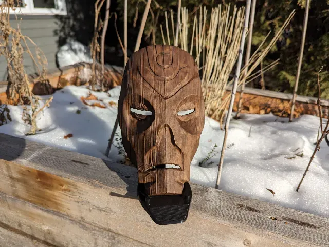 Skyrim Dragon Priest Wooden Mask — Фото 5 из 8