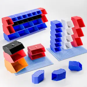 Stackable Modular Snap-Together Storage Containers