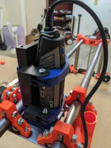 MPCNC Dremel mount with source files