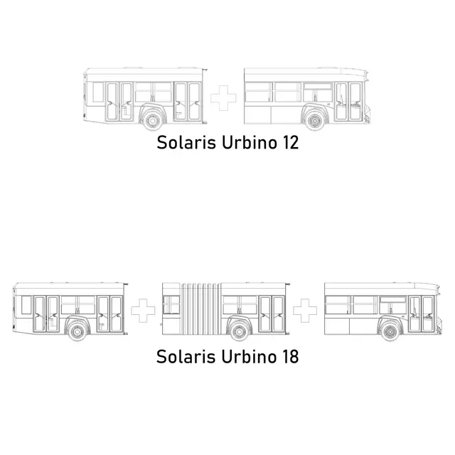 Print in Place City Bus - Solaris Urbino 12 — Фото 10 из 10