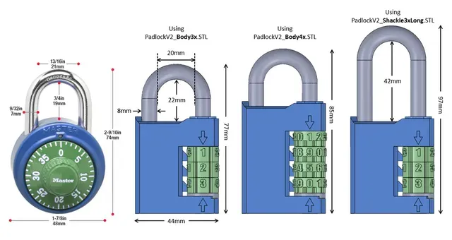 Combination Padlock v2 — Фото 3 из 7