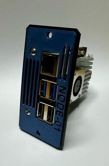 Rack Mount Adapter for Raspberry Pi5 with Pineberry Pi HatDrive! Bottom — Фото 2 из 7