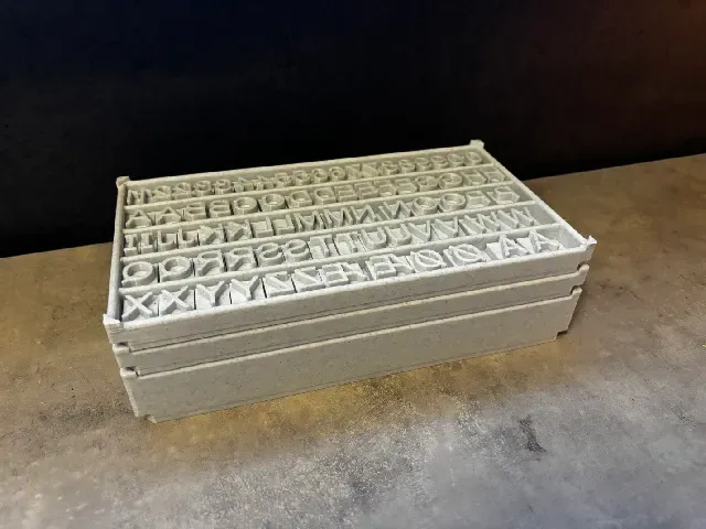 Alphabet pottery stamps — Фото 3 из 7