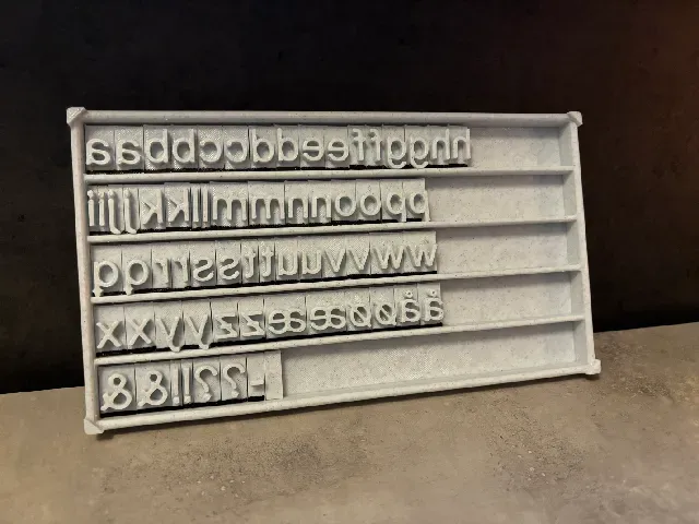 Alphabet pottery stamps — Фото 6 из 7