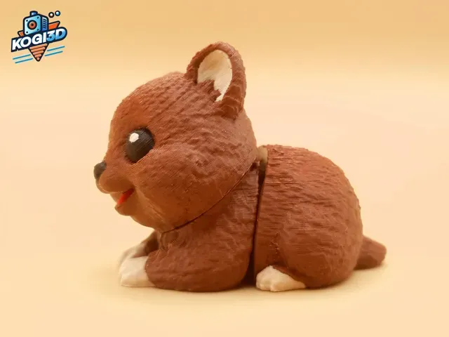 Mini Flexi Quokka | Cute Articulated 3D Print — Фото 6 из 9