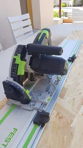 Guide stop for Festool rail FS/2 and knob