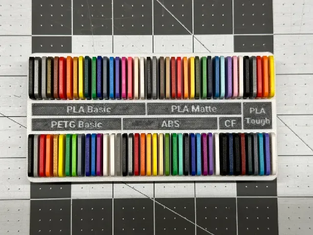 Bambu Lab Filament Swatch Display — Фото 6 из 6