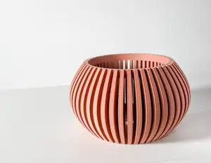 The Rakor Orchid Planter Pot with Drainage: Tray Included | Modern and Unique Home Decor for Orchids and Plants | STL File