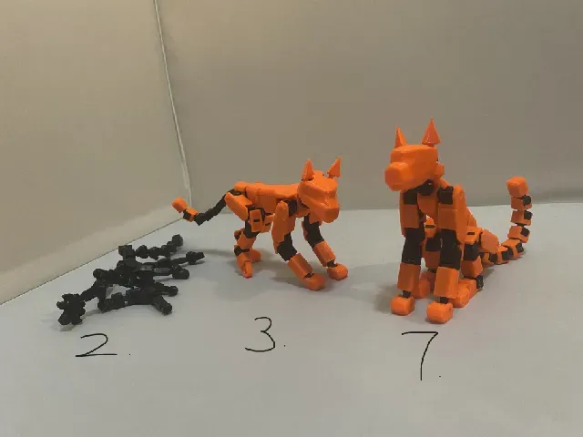 Gyro 7 Printable Jointed Cat — Фото 8 из 8