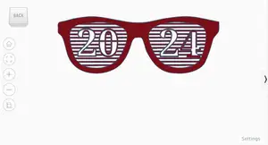 Happy new years!!! Celebrate with 2024 glasses.