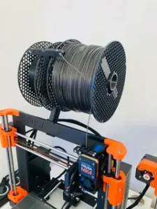 Slide over spool holder extension for 2kg spool