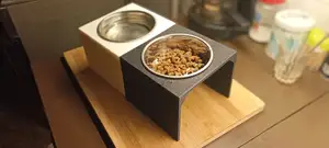 Cat bowl riser