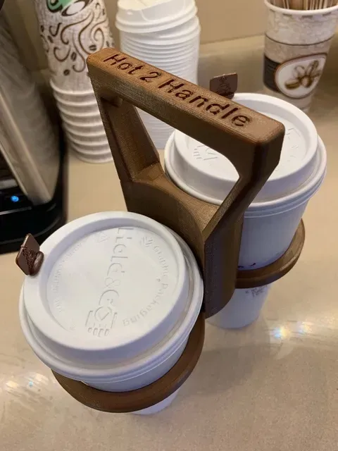 Hot 2 Handle Coffee Tote Carrier — Фото 5 из 13