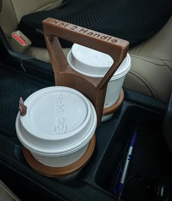 Hot 2 Handle Coffee Tote Carrier — Фото 10 из 13