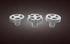 Knobs for ender 3 Z lead screw. removable tops optional