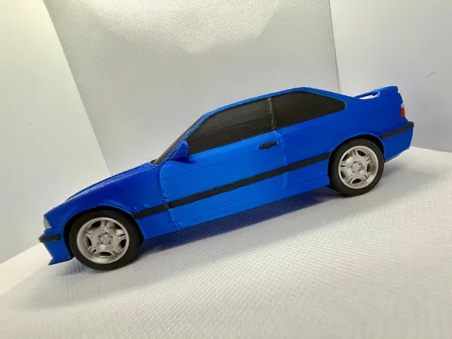 BMW M3 E36 Coupé Kit Card (1:24 scale) — Фото 5 из 11