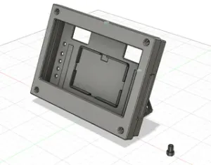 HAMTYSAN 7 Inch Raspberry Pi Screen Case and Stand