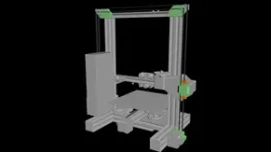 Z-belt drive for Ender 3 type printers