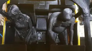Driver and passenger for 3dsets Jeep