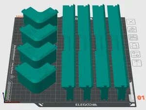Elegoo Centauri Carbon Riser - Pre-Arranged Plate