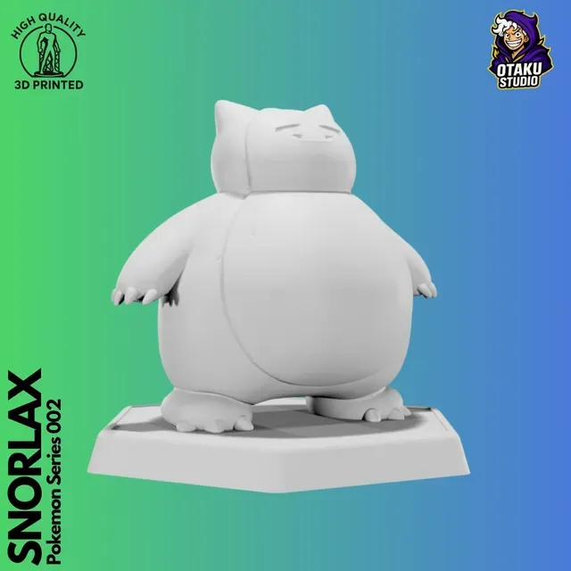 POKEMON SNORLAX 3D MODEL — Фото 6 из 6