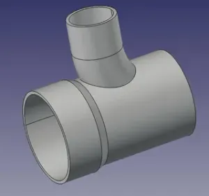 (3) Y Fittings for Dust Collection