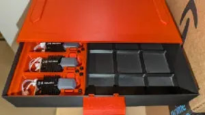 Snapmaker U1 Gridfinity Hotend Holder - 4U Height