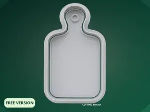 Cheese Board Cookie Cutter Kit STL – 3D Print Biscuit Mold Set