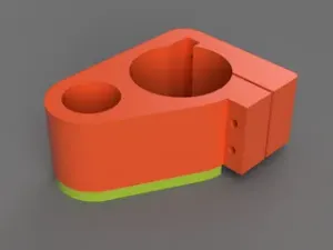 Držák frézky 65 mm s odsáváním pro CNC TwoTrees TTC450