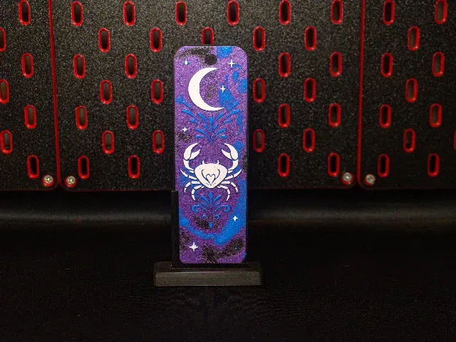 Cancer Hueforge Bookmark - Zodiac — Image 2 of 4