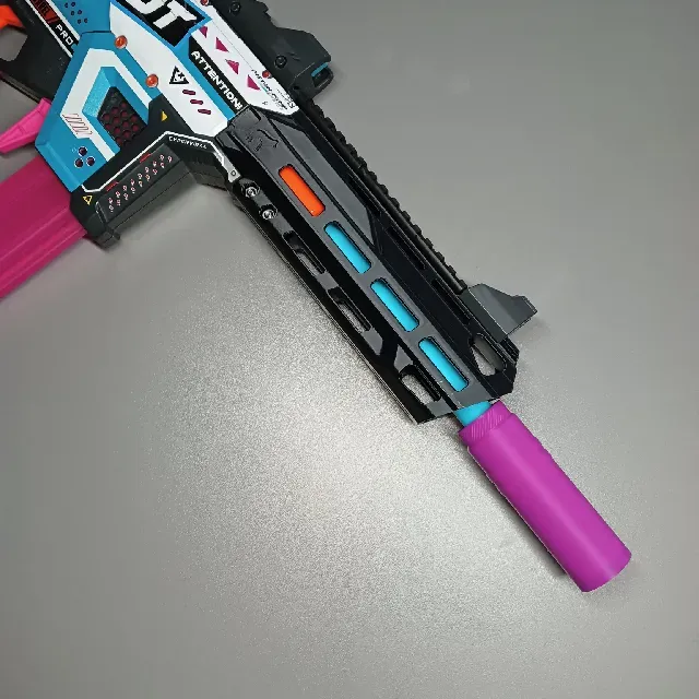 Xshot BCAR Shroud + Barrel Color Sleeve _ MPP _ X-Shot Motorized Piston Pump _ (or LONGSHOT 2.0)