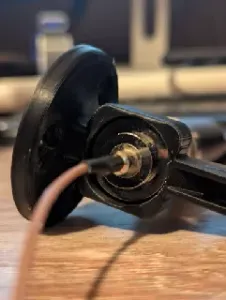 N-Type Harbor Breeze Meshtastic Node mount with slightly bigger hole for wider N-type adapter bases